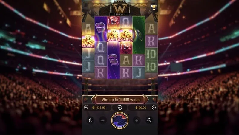 Reel Royale Showdown - četiri Scatter simbola, aktivacija bonus runde